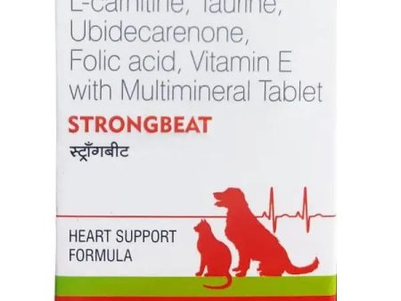 Savavet Heart Supplement Strongbeat 30 Tablets for Dogs For Sale