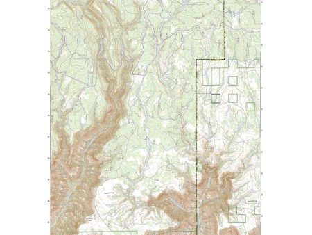 US Topo 7.5-minute map for Thompson Flat OR Hot on Sale