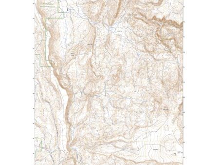 US Topo 7.5-minute map for Teller Butte OR Discount