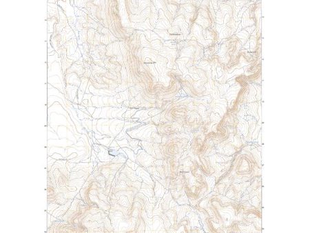 US Topo 7.5-minute map for Star Creek Reservoir OR Discount