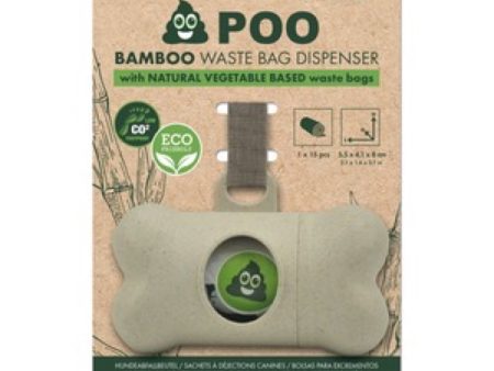 15% OFF: M-Pets Poo Bamboo Dog Waste Bag Dispenser Online Hot Sale