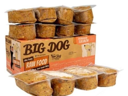 Big Dog Barf Salmon Frozen Raw Dog Food 3kg Online