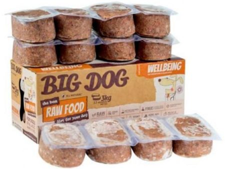 Big Dog Barf Wellbeing Frozen Raw Dog Food 3kg For Sale