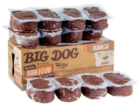 Big Dog Barf Kangaroo Frozen Raw Dog Food 3kg Cheap