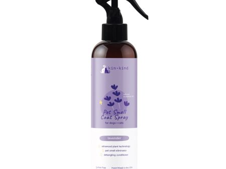 10% OFF: Kin+Kind Pet Smell Lavender Coat Spray For Cats & Dogs 12oz Supply