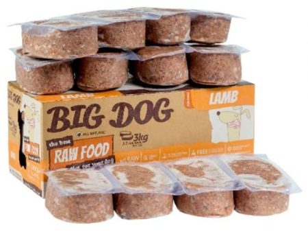 Big Dog Barf Lamb Frozen Raw Dog Food 3kg For Sale