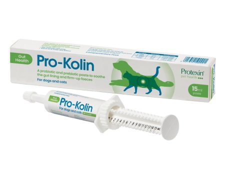 $4 OFF: Protexin Pro-Kolin Gut Health Cat & Dog Supplement 15ml For Discount