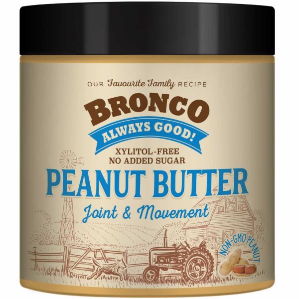 Bronco Peanut Butter Joint & Movement Dog Treat 250g For Sale