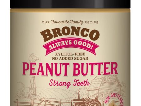 Bronco Peanut Butter Strong Teeth Dog Treat 250g Discount