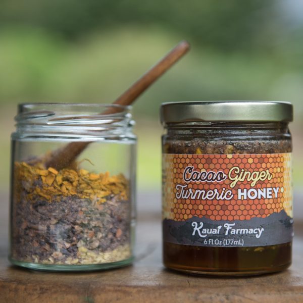 Cacao Ginger Turmeric Honey Hot on Sale