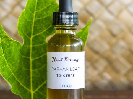 NEW! Papaya Leaf Tincture on Sale